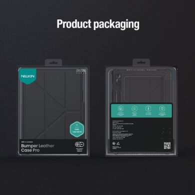 Чехол NILLKIN Bumper Leather Case Pro для Samsung Galaxy Tab S10 FE - Black