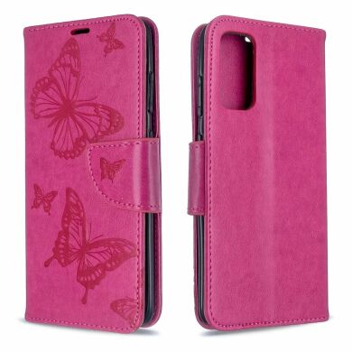 Чехол UniCase Butterfly Pattern для Samsung Galaxy S20 (G980) - Rose