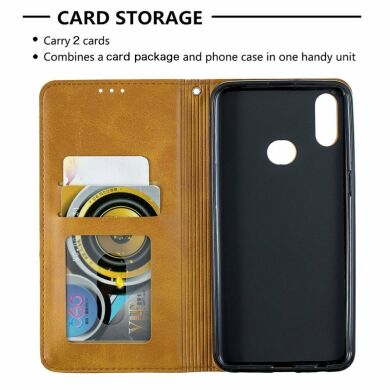 Чехол UniCase Geometric Pattern для Samsung Galaxy A10s (A107) - Brown