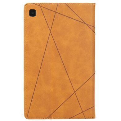 Чохол UniCase Geometric Style для Samsung Galaxy Tab A7 Lite (T220/T225) - Brown