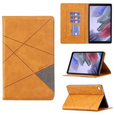 Чехол UniCase Geometric Style для Samsung Galaxy Tab A7 Lite (T220/T225) - Brown