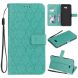 Чохол UniCase Leaf Wallet для Samsung Galaxy J4+ (J415), Cyan