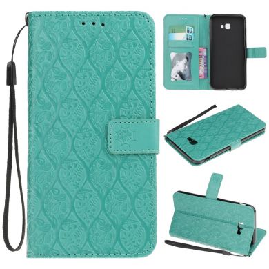 Чохол UniCase Leaf Wallet для Samsung Galaxy J4+ (J415), Cyan