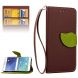 Чехол Deexe Leaf Buckle для Samsung Galaxy J7 (J700) / J7 Neo (J701) - Brown. Фото 1 из 6