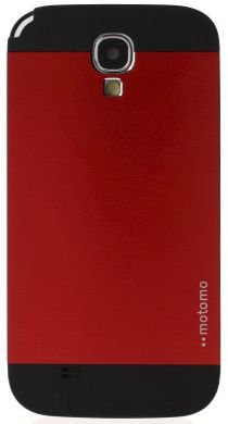 Накладка MOTOMO Metal Paste Skin для Samsung Galaxy S4 (i9500) - Red