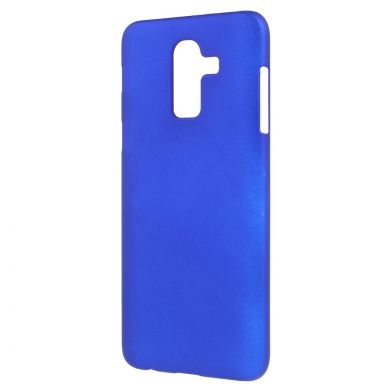Пластиковый чехол Deexe Hard Shell для Samsung Galaxy J8 2018 (J810) - Dark Blue