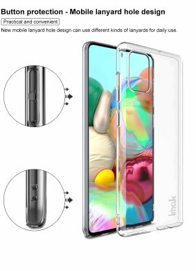 Пластиковий чохол IMAK Crystal II Pro для Samsung Galaxy A71 (A715) - Transparent