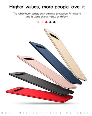 Пластиковый чехол MOFI Slim Shield для Samsung Galaxy S10 Plus - Pink