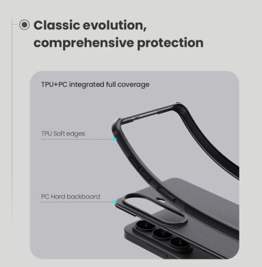 Пластиковий чохол NILLKIN Frosted Shield Pro для Samsung Galaxy S26 - Black