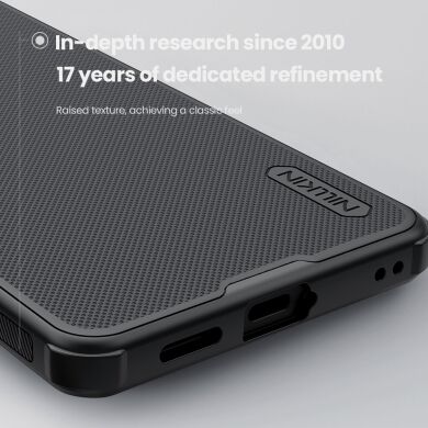 Пластиковий чохол NILLKIN Frosted Shield Pro для Samsung Galaxy S26 - Black