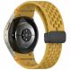 Ремешок Deexe Astra Strap для Samsung Galaxy Watch 4 / 4 Classic / 5 / 5 Pro / 6 / 6 Classic / 7 / FE - Yellow. Фото 1 из 7