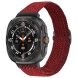 Ремешок Deexe Braided Strap для Samsung Galaxy Watch Ultra (47mm) - Black / Red. Фото 2 из 7