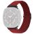 Ремінець Deexe Braided Strap для Samsung Galaxy Watch Ultra (47mm) - Black / Red