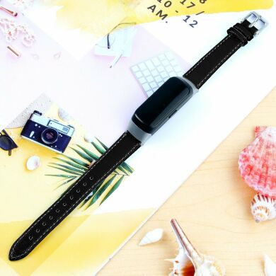 Ремешок Deexe Color Strap для Samsung Galaxy Gear Fit (SM-R370) - Black