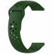 Ремешок Deexe Dot Style для часов с шириной крепления 20мм - Green. Фото 2 из 4