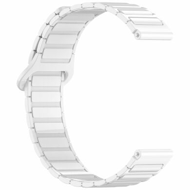 Ремешок Deexe Flexible Fit для часов с шириной крепления 20 мм - White