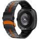 Ремешок Deexe Metal Strap для Samsung Galaxy Watch 8 (40/44mm) - Black / Orange. Фото 1 из 6