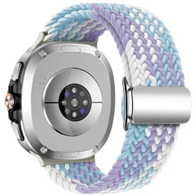 Ремешок Deexe Nylon Bracelet для Samsung Galaxy Watch 8 (40/44mm) / 8 Classic - Violet