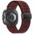 Ремінець Deexe Nylon Strap для Samsung Galaxy Watch Ultra (47mm) / Ultra (2025) - Wine Red