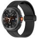 Ремешок Deexe Soft Line для Samsung Galaxy Watch 8 (40/44mm) / 8 Classic / Ultra (2025) - Black. Фото 2 из 5
