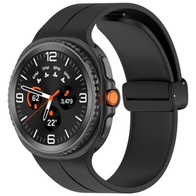 Ремешок Deexe Soft Line для Samsung Galaxy Watch 8 (40/44mm) / 8 Classic / Ultra (2025) - Black