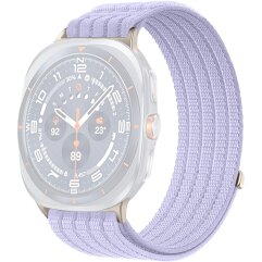 Ремешок Deexe Soft Weave для Samsung Galaxy Watch Ultra (47mm) / Ultra (2025) - Purple