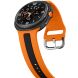 Ремешок Deexe Sport Strap для Samsung Galaxy Watch 8 (40/44mm) / 8 Classic - Orange / Black. Фото 4 из 6