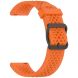 Ремешок Deexe Stellar Strap для часов с шириной крепления 22мм - Orange. Фото 2 из 6