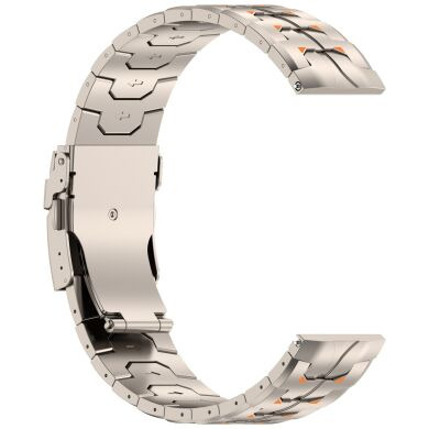Ремінець для годинника UniCase Titan Pro для годинників з шириною кріплення 22мм - Titanium / Orange