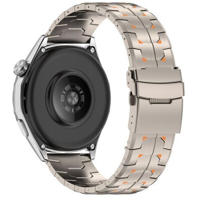 Ремінець для годинника UniCase Titan Pro для годинників з шириною кріплення 22мм - Titanium / Orange