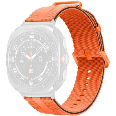 Ремінець Reframe Sport Linear для Samsung Galaxy Watch Ultra (47mm) / Ultra (2025) - Orange / Black