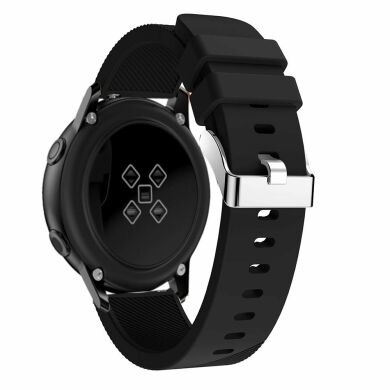 Ремешок UniCase Twill Texture для Samsung Watch Active / Active 2 40mm / Active 2 44mm - Black