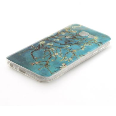 Силиконовый (TPU) чехол Deexe Life Style для Samsung Galaxy A3 2017 (A320) - Apricot Tree