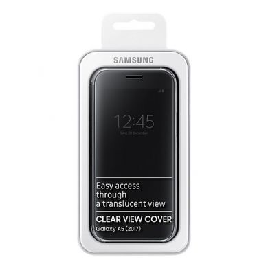 Чехол-книжка Clear View Cover для Samsung Galaxy A5 2017 (A520) EF-ZA520CBEGRU - Black