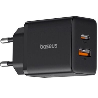 Сетевое зарядное устройство Baseus Cube C+U (30W) P10111404113-00 - Black