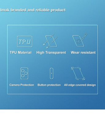 Силіконовий (TPU) чохол IMAK UX-5 Series для Samsung Galaxy A04e (A042) - Transparent