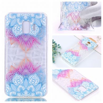 Силіконовий чохол UniCase 3D Diamond Pattern для Samsung Galaxy J2 Core (J260) - Lotus