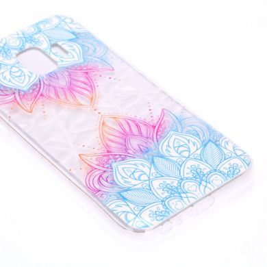 Силіконовий чохол UniCase 3D Diamond Pattern для Samsung Galaxy J2 Core (J260) - Lotus