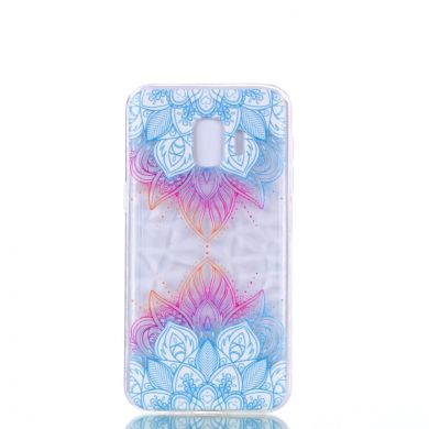 Силіконовий чохол UniCase 3D Diamond Pattern для Samsung Galaxy J2 Core (J260) - Lotus