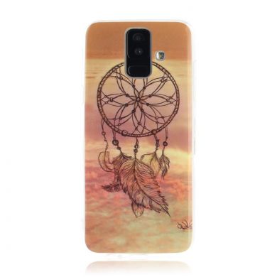 Силиконовый (TPU) чехол Deexe Life Style для Samsung Galaxy A6+ 2018 (A605) - Dream Catcher
