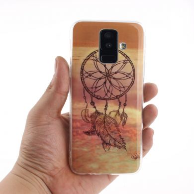 Силиконовый (TPU) чехол Deexe Life Style для Samsung Galaxy A6+ 2018 (A605) - Dream Catcher