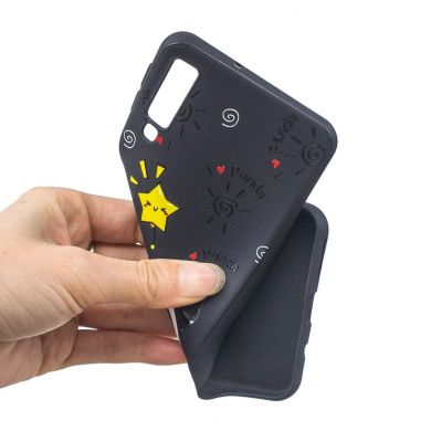 Силиконовый (TPU) чехол Deexe Life Style для Samsung Galaxy A7 2018 (A750) - Cute Panda