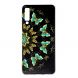 Силиконовый (TPU) чехол Deexe Pretty Glossy для Samsung Galaxy A7 2018 (A750) - Colorized Butterfly. Фото 2 из 7