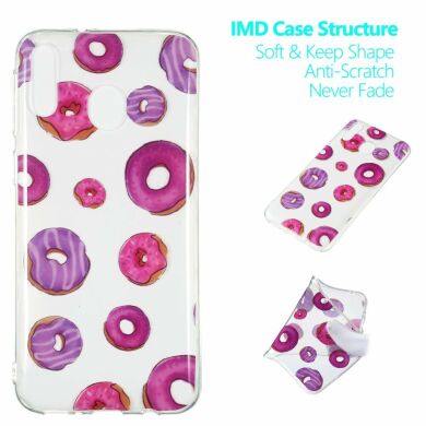 Силіконовий (TPU) чохол Deexe Pretty Glossy для Samsung Galaxy M20 (M205) - Doughnuts