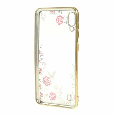 Силіконовий (TPU) чохол Deexe Shiny Cover для Samsung Galaxy M10 (M105) - Gold