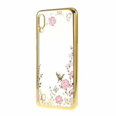 Силіконовий (TPU) чохол Deexe Shiny Cover для Samsung Galaxy M10 (M105) - Gold