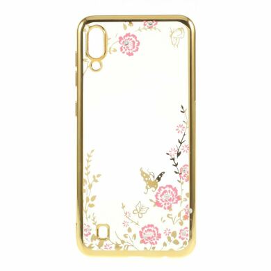 Силіконовий (TPU) чохол Deexe Shiny Cover для Samsung Galaxy M10 (M105) - Gold