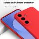 Силіконовий (TPU) чохол Deexe Silicone Case для Samsung Galaxy S26 FE - Red
