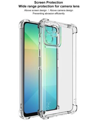 Силиконовый (TPU) чехол IMAK UX-4 Series для Samsung Galaxy A06 (A065) - Transparent