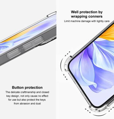 Силиконовый (TPU) чехол IMAK UX-4 Series для Samsung Galaxy A06 (A065) - Transparent